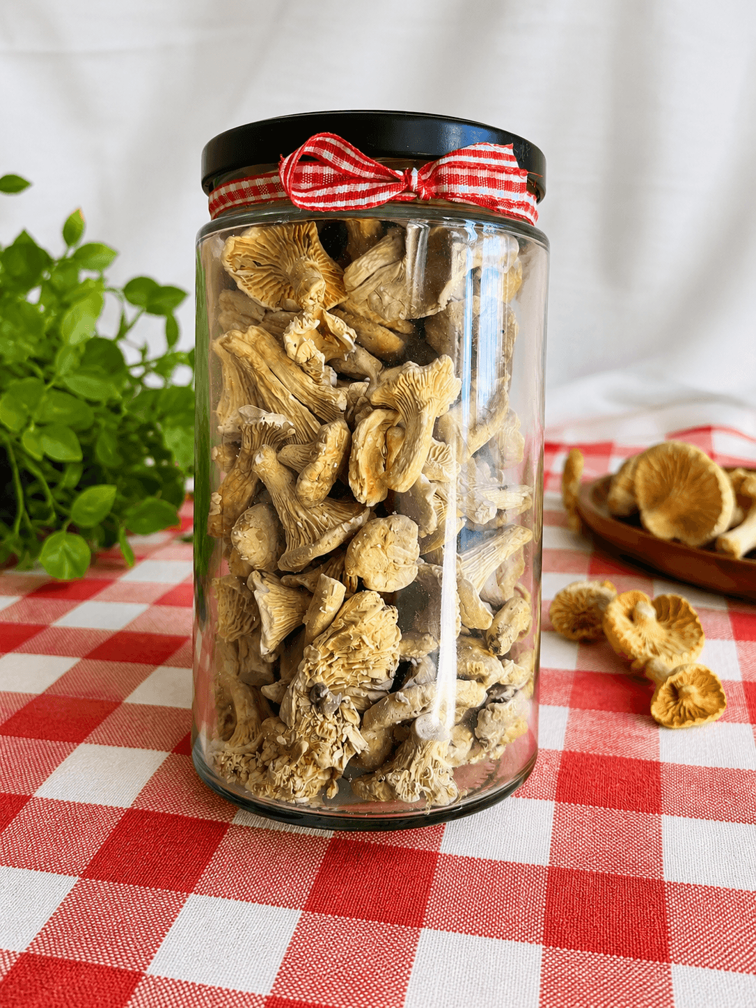 Kurki liofilizowane w słoiku 25 g – naturalny smak lasu przez cały rok - View 1