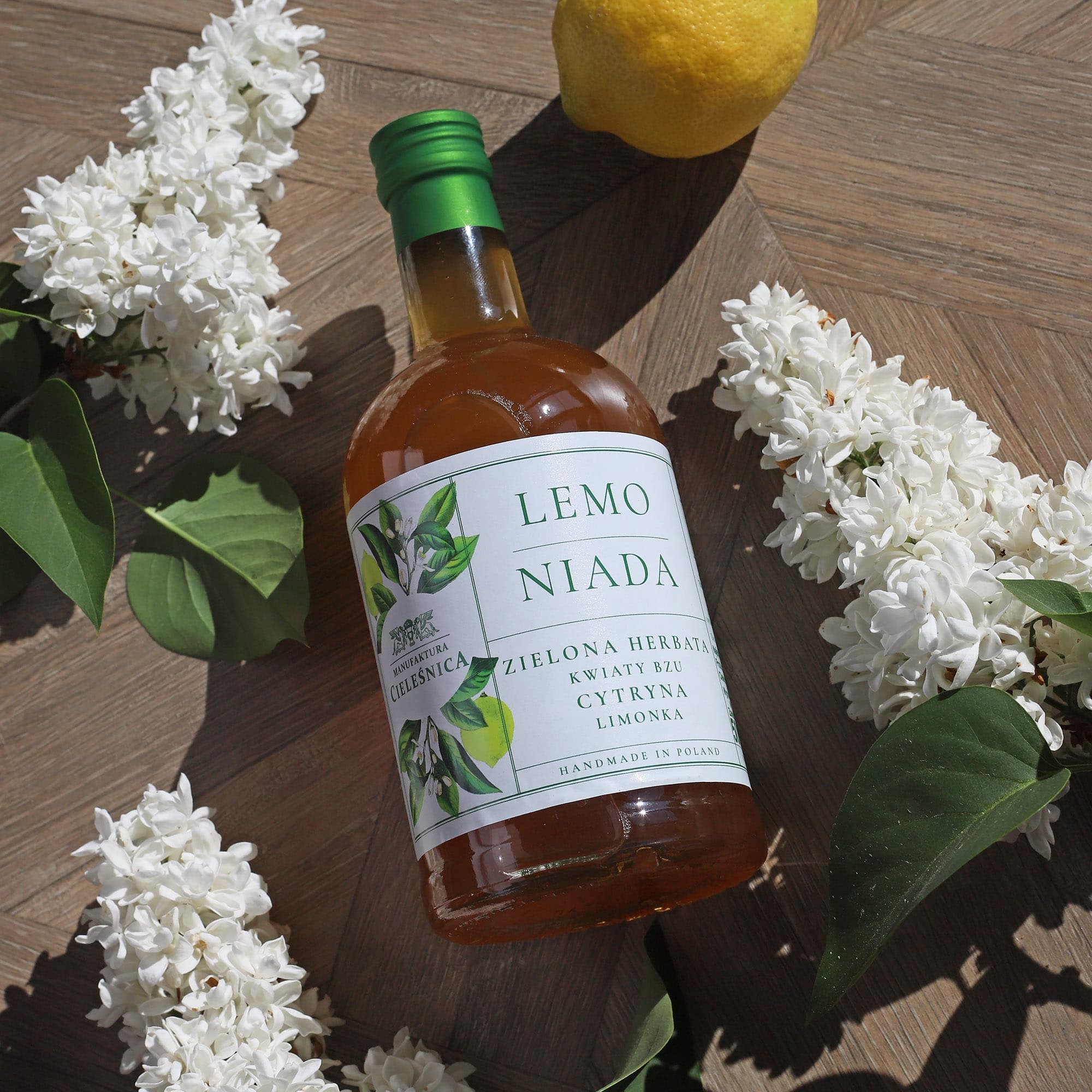 Lemoniada – zielona herbata, kwiat bzu i cytryna - View 1