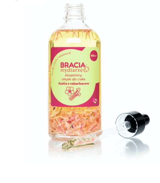 Azalia z rabarbarem | aksamitny olejek do ciała | 100 ml - View 1